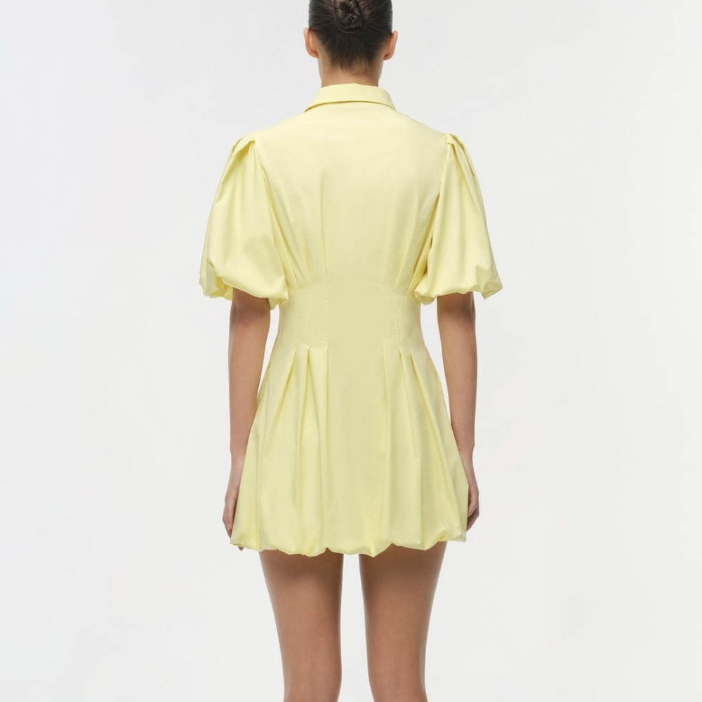 SIMKHAI Cleo Cotton Mini Dress - Picture 4 of 11